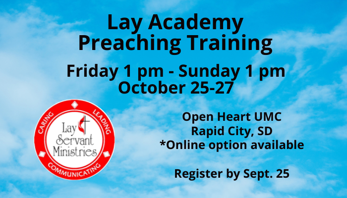 Lay Academy Training graphic